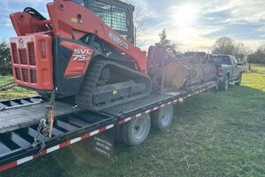 Hauling Logs To My TimberKing Sawmill