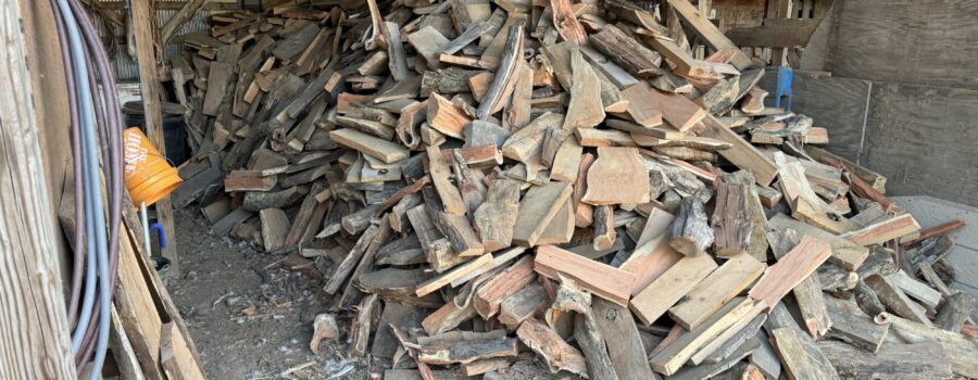 Firewood For Our Central Boiler…)