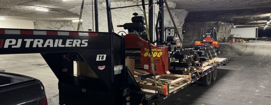 TimberKing 6000 Sawmill Setup and Demo…