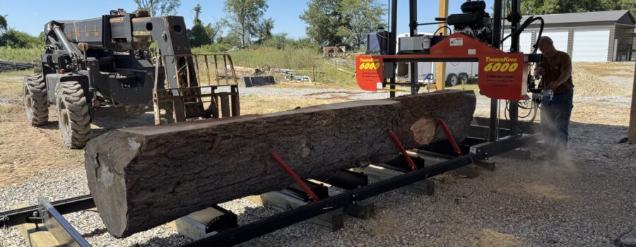 New TimberKing 6000 Sawmill In Arkansas…)