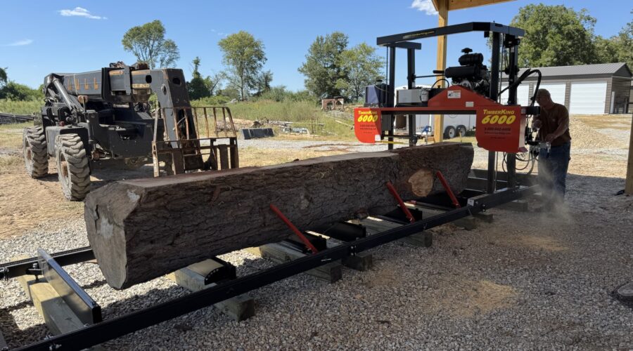 New TimberKing 6000 Sawmill In Arkansas…)