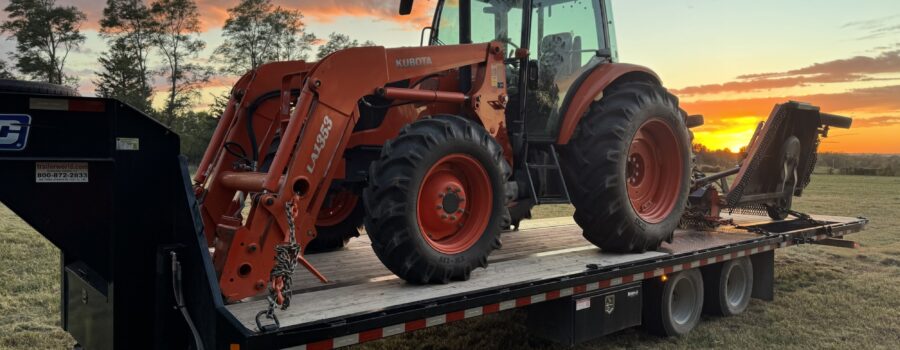 Kubota M9960 Handles The Load – Sawmill Assistant…)