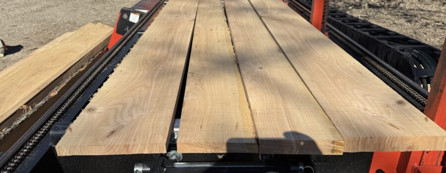 Milling Cherry Logs – Quarter Sawing…)