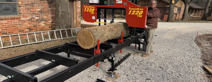 All New TimberKing 1220 TWCRZ Manuel Sawmill