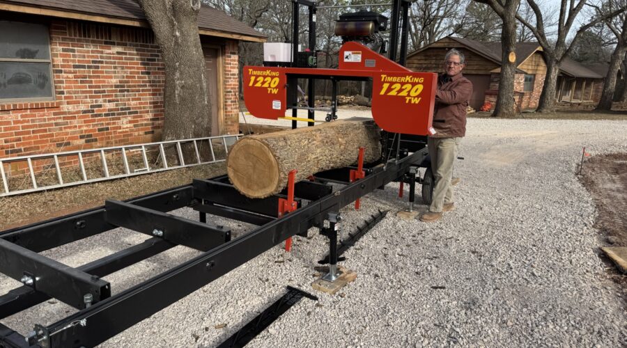 All New TimberKing 1220 TWCRZ Manuel Sawmill