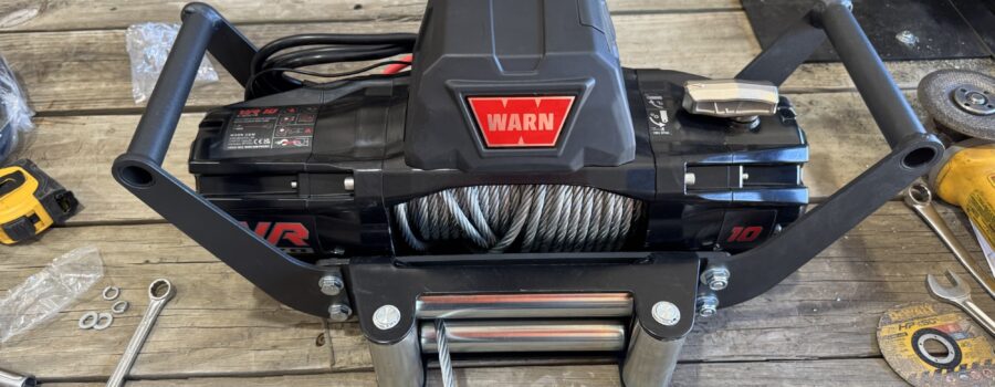 Adding Winch Plate To My Sure Trac Gooseneck Trailer…)