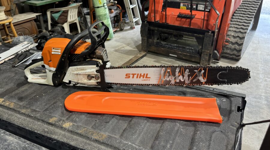 Stihl 400C-M Needs An Oil Pump Upgrade (460 oil pump…)